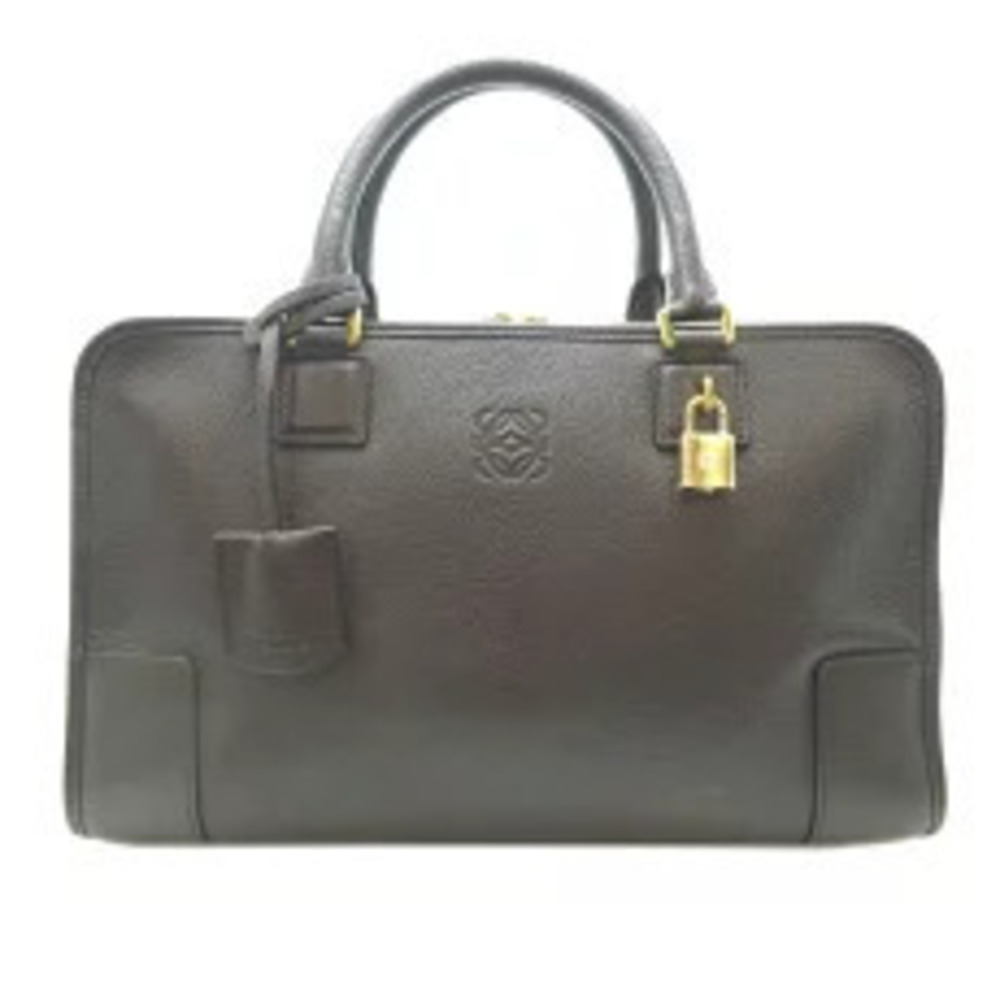 Loewe Amazona Handbag Leather Brown